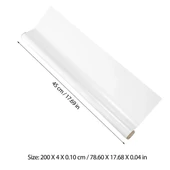 Kesilebilir Beyaz Tahta Kalem Hediyeli Duvar Dolap Mutfak Yapıştırılabilir Beyaz Yazı Tahtası - 8