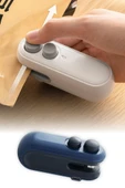 Poşet Kapatıcı Isıtıcı Sealer Kapatma Makinesi Pilli Poşet Ağzı Kapatma Mühürleme Makinası - 1