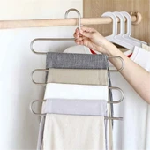 Pantolon Ve Eşarp Askısı Çok Amaçlı 5 Katlı Dekoratif Metal Askı 1 Adet - 7