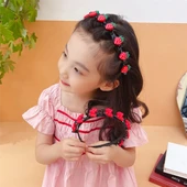 Gülen Çiçek Figürlü Sevimli Tokalı Çocuk Tacı - 4