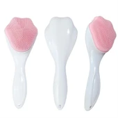 Cilt Temizleme Peeling Fırçası Yumuşak Fırça Başlıklı Derinlemesine Yüz Temizleme ve Masaj Fırçası - 3