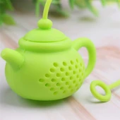 Çaydanlık Tasarımlı Çay Demleme Süzgeci Yanmaz Erimez Pratik Kullanımlı Şık Çay Filtresi Demlik Süzgeci - 6
