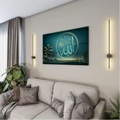 Dini Cam Tablo - Yatay Hat Sanatı - Dini Motif 01-005 - 4
