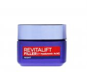 LOréal Paris Revitalift Filler Yoğun Dolgunlaştırıcı Yaşlanma Karşıtı Gece Kremi 50ml - Hyaluronik Asit - 1