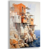 Karışık Duvar Tasarım Cam Tablo - Karisik - Dikey Motif 01-590 thumbnail 1