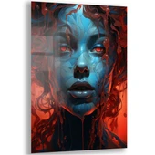 Karışık Duvar Tasarım Cam Tablo - Karisik - Dikey Motif 01-547 thumbnail 1