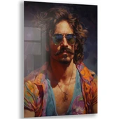 Karışık Duvar Tasarım Cam Tablo - Karisik - Dikey Motif 01-545 thumbnail 1