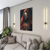 Karışık Duvar Tasarım Cam Tablo - Karisik - Dikey Motif 01-563 - 4