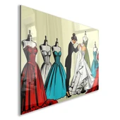 Mesleki Cam Tablo - Modacı - Yatay Motif 08-176 thumbnail 2