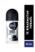 Nivea Men Erkek Roll On Deodorant Black&white Fresh,48 Saat Anti-perspirant Koruma,50ml - 2