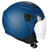 CGM 2MHA S-KAP ÇOCUK AÇIK MOTOSİKLET KASKI MAVİ / YL - 1