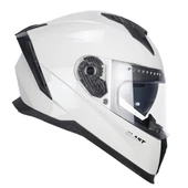 CGM 311A BLAST MONO KAPALI MOTOSİKLET KASKI Beyaz / L - 1
