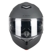 CGM 568A BER MONO ÇENE AÇILIR MOTOSİKLET KASKI SİYAH / L - 3