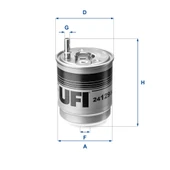 Ufi YAKIT FİLTRESİ İ30 1.6 CRDİ 17> 24.129.00 thumbnail 2
