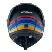 CGM 311X BLAST SKULL KAPALI KASK Gökkuşağı L - 6
