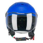CGM 261A MINI MONO ÇOCUK KASKI Mavi YL - 1