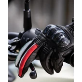 OJ FIGHTER 1.8 İTALYAN TARZI KORUMALI KISA MOTOSİKLET DERİ ELDİVEN XS thumbnail 3