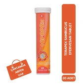 Terapex C Vitamini 20 Efervesan Tablet - 1