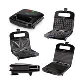 GOLDMASTER GM-7452 TRİMAX 4’Ü BİR ARADA ÇIKARILABİLİR TOST ,IZGARA ,WAFFLE ,SANDVİÇ MAKİNESİ - 2