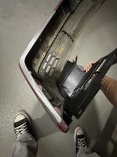 Mercedes uyumlu 200e e200 300d 200d e320 a124 c124 w124 s124 ön tampon arkası  plastik 6 parça davlumbaz seti - 7