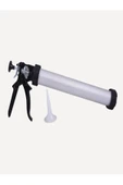 600 ml Poliüretan Mastik Sosis Silikon Aluminyum Metal Tabancası - 3