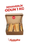 Semaverlik Odun 1 Kg - 15- 17 cm Özel kutusunda tek kullanımlık - 2