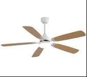 Fancium DKF-510 Ceviz LED Aydınlatmalı Uzaktan Kumandalı Tavan Vantilatörü - 1