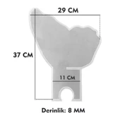 Epoksi Silikon Kalıp Kuran-ı Kerim Kelebek Model Çift Rahle Kalıbı thumbnail 5