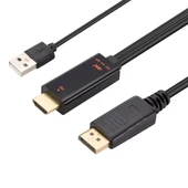 HDMI’dan DisplayPort’a Yüksek Çözünürlük Aktarımı – 4K Destekli Kablo - 3