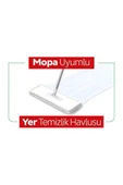 SLEEPY Easy Clean Beyaz Sabun Katkılı Mopa Uyumlu Yer Temizlik Havlusu 50 Yaprak thumbnail 5