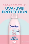 Coppertone Water Babies SPF50 Bebekler İçin Güneş Spreyi 269GR - 3