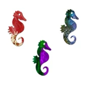 Epoksi Silikon Kalıp Çoklu Deniz Atı Delikli Kolye Anahtarlık Küpe Kalıbı 16 Lı - 4