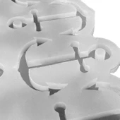 Epoksi Silikon Kalıp Çoklu Deniz Çapası Delikli Kolye Anahtarlık Küpe Kalıbı 12 Li - 2