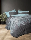 Cotton Box Modern Çift Kişilik Nevresim Takımı Arel Antrasit - 1