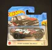 Hot Wheels Tekli Arabalar '19 Chevy Silverado Trail Boss LT HCT49 - 1