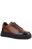 Shoetyle - Taba Deri Bağcıklı Erkek Ayakkabı 610-190-16 - 6