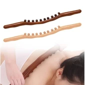 60 cm Doğal Ahşap Masaj Sopası - 1