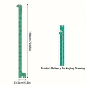 Sevimli Dinozor Boy Ölçüsü Sticker - 2