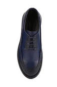 Shoetyle - Lacivert Deri Bağcıklı Erkek Günlük Ayakkabı 610-190-21 - 7