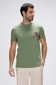 Bad Bear Flint Yeşil Erkek Baskılı Tişört thumbnail 4