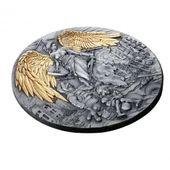 AgaKulche Koruyucu Melek 2 Ons Gümüş Sikke Coin - 4