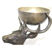 Metal Geyikli Kase 77 Cm - 2