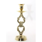 Tekli Pirinç Şamdan Model 4 - 1