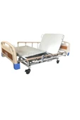 3 Motorlu Hasta Karyolası Abs Kaplama Korkuluklu Yatak Dahil Ista - 1