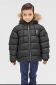Benittokids Erkek Çocuk Natürel Kürklü Mont 51289 - 1