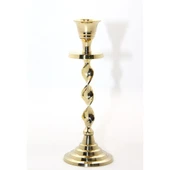 Tekli Pirinç Şamdan Model 2 - 1