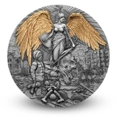 AgaKulche Koruyucu Melek 2 Ons Gümüş Sikke Coin - 1