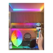 5m 16 Renk 4 Fonksiyonlu Esnek Şerit Neon Led - 1