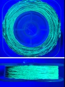 Eagenset Hazır Çapari Kombini Boru Sim Ultraviyole Uv Neon Fıstık Yeşili - Fuşya Makara thumbnail 2