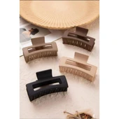 Kadın Mandal Toka Xxl Dikdörtgen Mandal Toka - 2